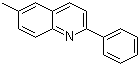 structure of CAS# 27356-46-3, 2-Phenyl-6-methylquinoline;6-Methyl-2-phenylquinoline
