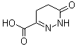 structure of CAS# 27372-38-9, 1,4,5,6-Tetrahydro-6-oxo-3-pyridazinecarboxylic acid;6-Carboxy-4,5-dihydropyridazin-3(2H)-one; 6-Oxo-1,4,5,6-tetrahydropyridazine-3-carboxylic acid; NSC 251543