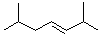 structure of CAS# 2738-18-3, 2,6-Dimethyl-3-heptene