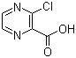 结构式 CAS# 27398-39-6, 2-氯吡嗪-3-羧酸
