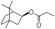 structure of CAS# 2756-56-1, Isobornyl propanoate;[(4R)-1,7,7-Trimethyl-5-bicyclo[2.2.1]heptanyl] propionate