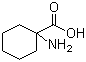 结构式 CAS# 2756-85-6, 1-氨基-1-环己基甲酸