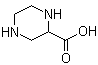structure of CAS# 2762-32-5, 2-Piperazinecarboxylic acid;Piperazine-2-carboxylic acid