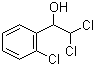 structure of CAS# 27683-60-9, 2,2-Dichloro-1-(2-chlorophenyl)-1-ethanol