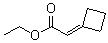 structure of CAS# 27741-65-7, 2-Cyclobutylideneacetic acid ethyl ester;Carbethoxymethylenecyclobutane