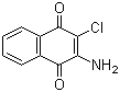 结构式 CAS# 2797-51-5, 2-氨基-3-氯-1,4-萘醌