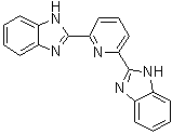 structure of CAS# 28020-73-7, 2,6-Bis(1H-benzimidazol-2-yl)pyridine;2,6-Bis(benzimidazol-2-yl)pyridine; 2,6-Bis(benzimidazol-2'-yl)pyridine