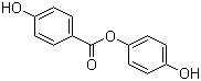 结构式 CAS# 28084-48-2, 4-羟基苯基 4-羟基苯甲酸酯