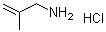 structure of CAS# 28148-54-1, 2-Methylallylamine hydrochloride