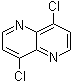 structure of CAS# 28252-80-4, 4,8-Dichloro-1,5-naphthyridine