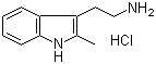 结构式 CAS# 2826-95-1, 2-甲基-1H-吲哚-3-乙胺盐酸盐