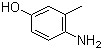 结构式 CAS# 2835-99-6, 4-氨基-3-甲基苯酚