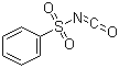 结构式 CAS# 2845-62-7, 苯磺酰基异氰酸酯