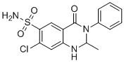 structure of CAS# 28524-40-5, Metolazone EP Impurity C;Desmethyl metolazone;7-chloro-2-methyl-4-oxo-3-phenyl-1,2-dihydroquinazoline-6-sulfonamide
