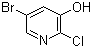 structure of CAS# 286946-77-8, 5-Bromo-2-chloropyridin-3-ol