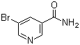 structure of CAS# 28733-43-9, 5-Bromonicotinamide;5-Bromo-3-pyridinecarboxamide