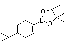 结构式 CAS# 287944-06-3, 4-叔丁基-1-环己烯硼酸频哪醇酯