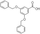 structure of CAS# 28917-43-3, 3,5-Dibenzyloxybenzoic acid;3,5-Bis(benzyloxy)benzenecarboxylic acid