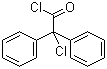 2-Chloro-2,2-diphenylacetyl chloride molecular structure (CAS 2902-98-9)