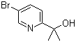 结构式 CAS# 290307-40-3, 2-(5-溴吡啶-2-基)-2-丙醇