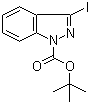 结构式 CAS# 290368-00-2, N-(叔丁氧羰基)-3-碘吲唑