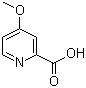 结构式 CAS# 29082-91-5, 4-甲氧基吡啶-2-甲酸