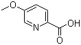 结构式 CAS# 29082-92-6, 5-甲氧基吡啶-2-羧酸
