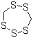 structure of CAS# 292-46-6, Lenthionine;1,2,3,5,6-Pentathiepane
