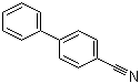 structure of CAS# 2920-38-9, 4-Cyanobiphenyl;4-Phenylbenzonitrile; Biphenyl-4-carbonitrile