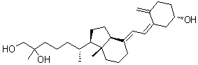 structure of CAS# 29261-12-9, 25,26-Dihydroxyvitamin D3;25,26-Dihydroxycholecalciferol; 25,26-Dihydroxyvitamin D