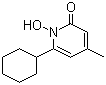 Ciclopirox molecular structure (CAS 29342-05-0)