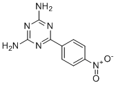 structure of CAS# 29366-73-2, 6-(4-Nitrophenyl)-1,3,5-triazine-2,4-diamine