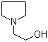 structure of CAS# 2955-88-6, N-(2-Hydroxyethyl)pyrrolidine;1-Pyrrolidinoethanol; Pyrrolidine-1-ethanol
