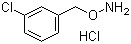 structure of CAS# 29605-78-5, O-[(3-Chlorophenyl)methyl]hydroxylamine hydrochloride;m-Chlorobenzyloxyamine hydrochloride