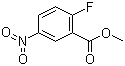 structure of CAS# 2965-22-2, Methyl 2-fluoro-5-nitrobenzoate;2-Fluoro-5-nitrobenzoic acid methyl ester