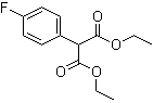 structure of CAS# 2965-90-4, Diethyl 2-(4-fluorophenyl)malonate