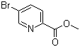 结构式 CAS# 29682-15-3, 5-溴吡啶-2-羧酸甲酯