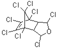 结构式 CAS# 297-78-9, 碳氯灵