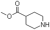 structure of CAS# 2971-79-1, Methyl isonipecotate;Methyl piperidine-4-carboxylate; Methyl 4-piperidinecarboxylate; 4-Piperidinecarboxylic acid methyl ester