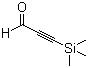 structure of CAS# 2975-46-4, 3-Trimethylsilylpropynal