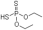 structure of CAS# 298-06-6, Diethylphosphorodithioate;O,O-Diethyl dithiophosphate; Phosphorodithioic acid O,O'-diethyl ester