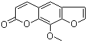 结构式 CAS# 298-81-7, 8-甲氧基补骨脂素; 花椒毒素