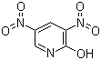 结构式 CAS# 2980-33-8, 2-羟基-3,5-二硝基吡啶