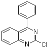 structure of CAS# 29874-83-7, 2-Chloro-4-phenylquinazoline