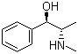 structure of CAS# 299-42-3, Ephedrine;(1R,2S)-(-)-Ephedrine; [R-(R*,S*)]-alpha-[1-(Methylamino)ethyl]-benzenemethanol; L-alpha-(1-Methylaminoethyl)benzyl alcohol