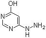 结构式 CAS# 29939-37-5, 4-羟基-6-肼基嘧啶