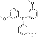 结构式 CAS# 29949-84-6, 三(3-甲氧基苯基)膦