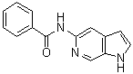 结构式 CAS# 300586-90-7, N-1H-吡咯并[2,3-c]吡啶-5-基苯甲酰胺