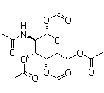 结构式 CAS# 3006-60-8, 2-(乙酰氨基)-2-脱氧-beta-D-半乳糖 1,3,4,6-四乙酸酯; beta-D-2-乙酰氨基-2-脱氧半乳糖 1,3,4,6-四乙酸酯