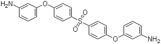 structure of CAS# 30203-11-3, 4,4'-Bis(3-aminophenoxy)diphenyl sulfone;3,3'-[Sulfonylbis(4,1-phenyleneoxy)]dianiline